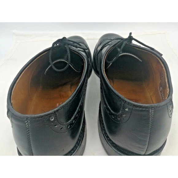 Allen Edmonds‎ Birmingham Black Leather Wingtip Brogue Oxford Shoes Men size 9 D main image 10